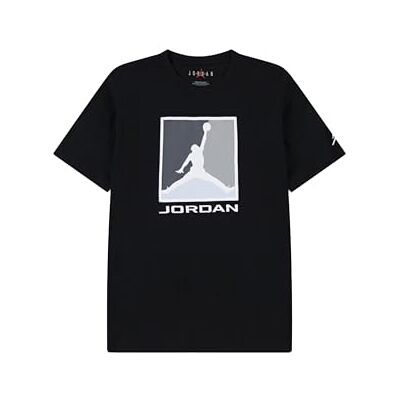 Nike Jordan Flight Essential Bold 3.0 Camisetas y Camisetas Unisex para niños (Paquete de 1), Negro, L Nike Jordan Flight Essential Bold 3.0 Camisetas y Camisetas Unisex para niños (Paquete de 1), Negro, L