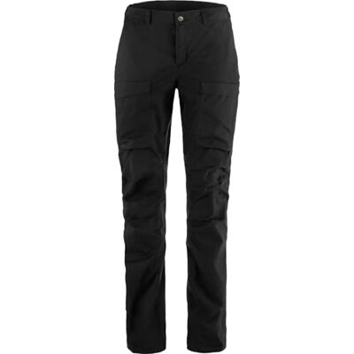 Pantalones de senderismo híbridos Fjällräven Abisko W - Pantalones de trekking - Negro Pantalones de senderismo híbridos Fjällräven Abisko W - Pantalones de trekking - Negro