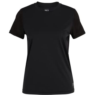 FILA Camiseta Ragusa para Mujer, Negro, M FILA Camiseta Ragusa para Mujer, Negro, M
