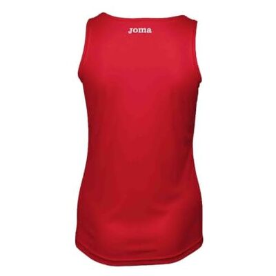Camiseta de Mujer JOMA Diana Roja para Correr Camiseta de Mujer JOMA Diana Roja para Correr