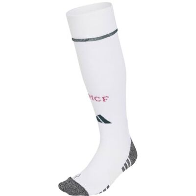 Adidas Unisex adulto Real Madrid 26/27 Home Socks, white, 46-48 Adidas Unisex adulto Real Madrid 26/27 Home Socks, white, 46-48