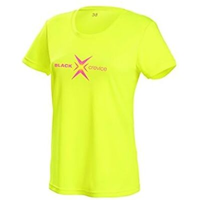 Camiseta deportiva transpirable negra Crevice - Camiseta Camiseta deportiva transpirable negra Crevice - Camiseta