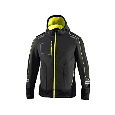 Sparco Soft Shell Tech, Grey Yellow, S Sparco Soft Shell Tech, Grey Yellow, S
