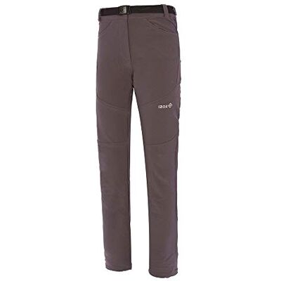 Izas Sanaga Pantalones Trekking, Mujer, Gris Oscuro, XL Izas Sanaga Pantalones Trekking, Mujer, Gris Oscuro, XL