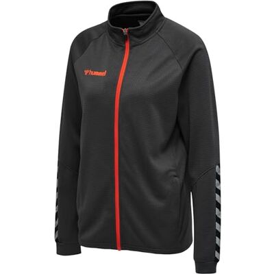hummel hmlAUTHENTIC WOMEN POLY ZIP JACKET Color: ASPHALT_Talla: S hummel hmlAUTHENTIC WOMEN POLY ZIP JACKET Color: ASPHALT_Talla: S