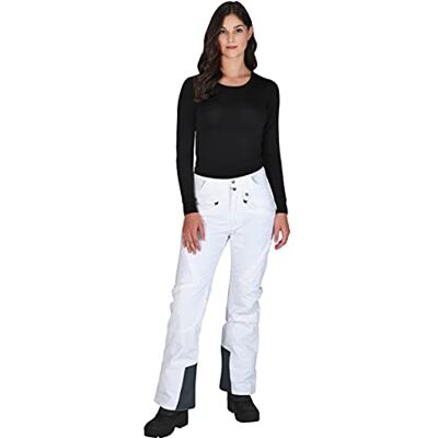 ARCTIX Mountain Premium Mesh-Lined Snowboard Cargo Pants Pantaln, Blanco, S para Mujer ARCTIX Mountain Premium Mesh-Lined Snowboard Cargo Pants Pantaln, Blanco, S para Mujer