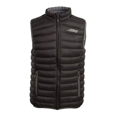 Ande Chaleco deportivo para hombre, color negro Ande Chaleco deportivo para hombre, color negro