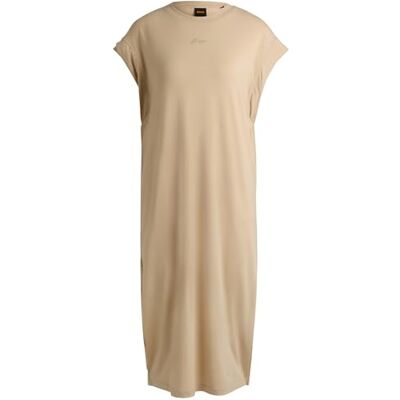 Boss C_Edress_5 10270066 01, Jersey Mujer, Open Beige287, Boss C_Edress_5 10270066 01, Jersey Mujer, Open Beige287,