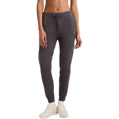 Champion Women's Jersey Pocket Pant, Granite Heather, Medium Champion Women's Jersey Pocket Pant, Granite Heather, Medium