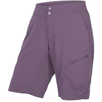 ENDURA Hummvee Lite Pantalón Corto con Forro para Mujer, Rosa Rannoch, L ENDURA Hummvee Lite Pantalón Corto con Forro para Mujer, Rosa Rannoch, L