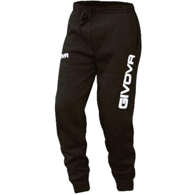 givova Panta Cotone Mod. Moon Pantalón, Hombre, Negro, L givova Panta Cotone Mod. Moon Pantalón, Hombre, Negro, L