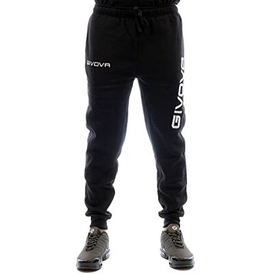 givova Panta King Felpa (Moon) Nero TG. 2XS givova Panta King Felpa (Moon) Nero TG. 2XS