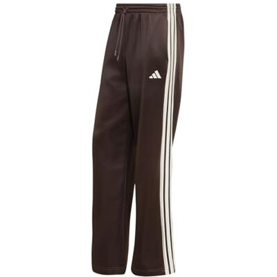 Adidas Mujer Stadium 3 Stripes Trackpant Pants, Aurora Coffee, S Adidas Mujer Stadium 3 Stripes Trackpant Pants, Aurora Coffee, S