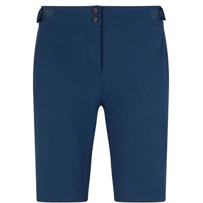 Ziener Nilsa Pantalones Cortos de Ciclismo para Mujer, Transpirables, de Secado rápido, elásticos, Color Azul Marino, Talla 46 Ziener Nilsa Pantalones Cortos de Ciclismo para Mujer, Transpirables, de Secado rápido, elásticos, Color Azul Marino, Talla 46