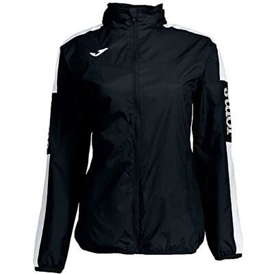 Joma Champion IV Chubasquero Caballero, Mujer, Negro-Blanco, L Joma Champion IV Chubasquero Caballero, Mujer, Negro-Blanco, L