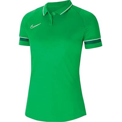 Nike Dri-FIT Academy Camisa Polo, Mujer, Spark Lt Verde/Blanco/Pino Verde/Blanco, L Nike Dri-FIT Academy Camisa Polo, Mujer, Spark Lt Verde/Blanco/Pino Verde/Blanco, L