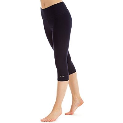 WINSHAPE WTE9 – Slim Tights Leggings WTL2 Fitness Yoga Pilates, Mujer, Color Azul Noche (Night Blue), tamaño Large WINSHAPE WTE9 – Slim Tights Leggings WTL2 Fitness Yoga Pilates, Mujer, Color Azul Noche (Night Blue), tamaño Large