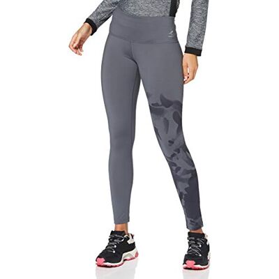 ENERGETICS Jipsi Tights Mallas para Mujer, Negro/Gris Oscuro, 46 ENERGETICS Jipsi Tights Mallas para Mujer, Negro/Gris Oscuro, 46