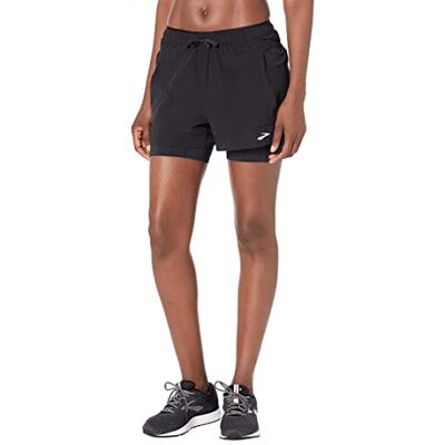 Brooks 221611001 High Point 3" 2-in-1 Short Shorts Mujer Black Tamaño 20 Brooks 221611001 High Point 3" 2-in-1 Short Shorts Mujer Black Tamaño 20
