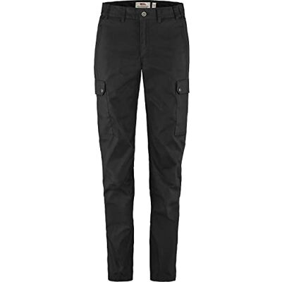 Fjällräven 84775-550 Stina Trousers W Pants Mujer Black Tamaño 48/R Fjällräven 84775-550 Stina Trousers W Pants Mujer Black Tamaño 48/R