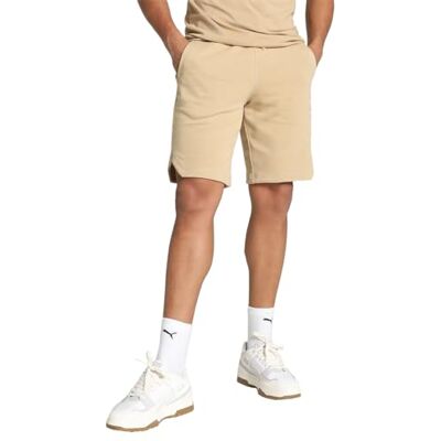 PUMA Better Sportswear Pantalones Cortos de Punto de 10 Pulgadas, Bronceado Prairie, S PUMA Better Sportswear Pantalones Cortos de Punto de 10 Pulgadas, Bronceado Prairie, S