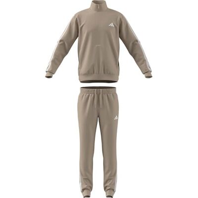 Adidas Hombre SPORTSWEAR BASIC 3 STRIPES TRICOT TRACKSUIT Adidas Hombre SPORTSWEAR BASIC 3 STRIPES TRICOT TRACKSUIT