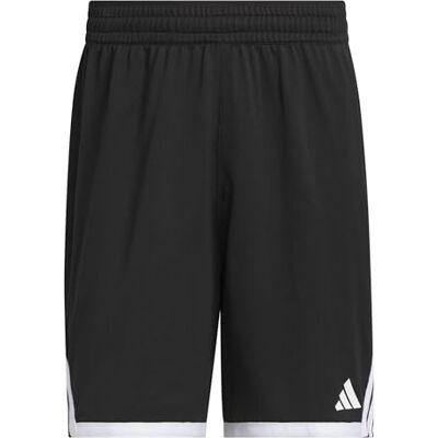 Adidas Hombre M Everyday Pro Bball Short Shorts, Black/White, XS Adidas Hombre M Everyday Pro Bball Short Shorts, Black/White, XS