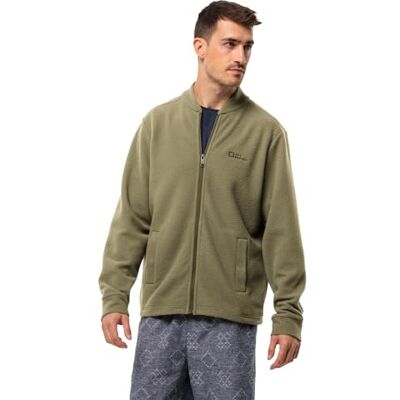 Jack Wolfskin Chaqueta de forro polar Light Curl JKT M para hombre, Hoja de laurel, XXXL Jack Wolfskin Chaqueta de forro polar Light Curl JKT M para hombre, Hoja de laurel, XXXL