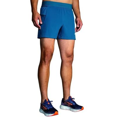 Brooks 211331474 Sherpa 5" 2-in-1 Short Shorts Hombre Dk Ocean Tamaño 25 Brooks 211331474 Sherpa 5" 2-in-1 Short Shorts Hombre Dk Ocean Tamaño 25