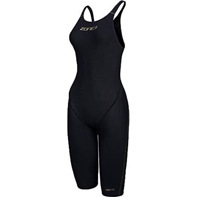ZONE3 Rodilleras de natación para Mujer MF-x Performance Gold con aprobación Fina, Mujer, /36, Negro y Dorado, 46 ZONE3 Rodilleras de natación para Mujer MF-x Performance Gold con aprobación Fina, Mujer, /36, Negro y Dorado, 46