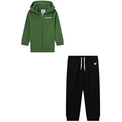 Champion Traje con capucha y cremallera completa para niño, verde, 86 Champion Traje con capucha y cremallera completa para niño, verde, 86