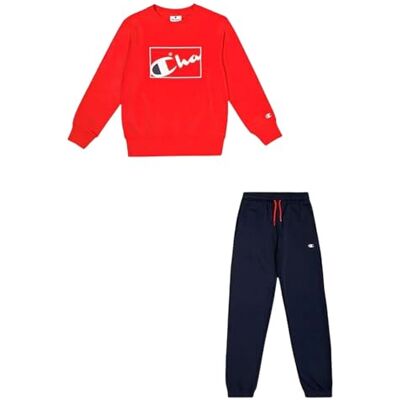 Champion Boy's Legacy Boy Sudadera gráfica de cuello redondo, color rojo (RS011), XXL, Rojo (RS011), 15-16 Años Champion Boy's Legacy Boy Sudadera gráfica de cuello redondo, color rojo (RS011), XXL, Rojo (RS011), 15-16 Años