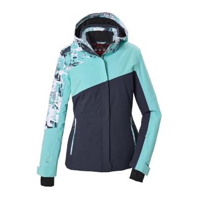 killtec Mujer Chaqueta de esquí KSW 102 WMN SKI JCKT Chaqueta funcional para deportes de invierno Impermeable 10.000 mm Transpirable 3.000 g/m²/24 h Teflon EcoElite™ killtec Mujer Chaqueta de esquí KSW 102 WMN SKI JCKT Chaqueta funcional para deportes de invierno Impermeable 10.000 mm Transpirable 3.000 g/m²/24 h Teflon EcoElite™