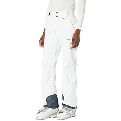 ARCTIX Pantalones de Nieve aislantes, para Mujer, Blanco, Small/27 Inseam ARCTIX Pantalones de Nieve aislantes, para Mujer, Blanco, Small/27 Inseam