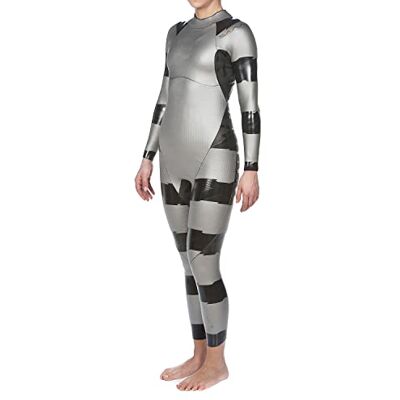 ARENA W SAMS Carbon Traje de Neopreno, Mujer, Silver/Black, M ARENA W SAMS Carbon Traje de Neopreno, Mujer, Silver/Black, M