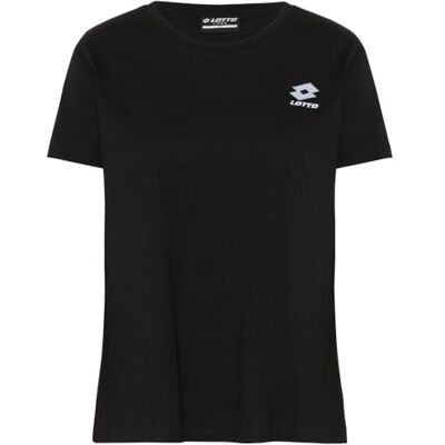Lotto XS Camiseta - Deportiva, Cuello redondo, Algodón Lotto XS Camiseta - Deportiva, Cuello redondo, Algodón