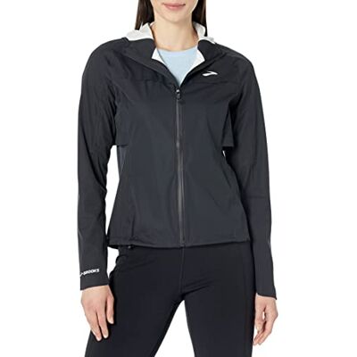 Brooks High Point Waterproof Jacket Jacket Mujer Black Tamaño 35 Brooks High Point Waterproof Jacket Jacket Mujer Black Tamaño 35