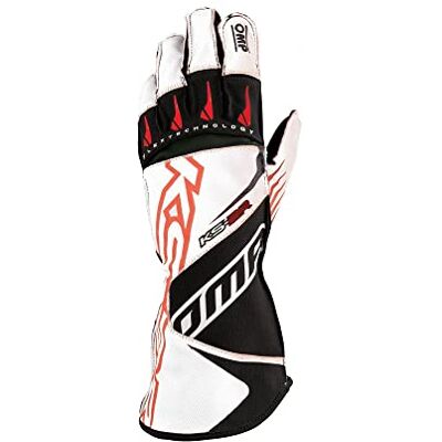 Omp KS-2R GUANTES MY2022 BLANCO/RED TALLA M Omp KS-2R GUANTES MY2022 BLANCO/RED TALLA M