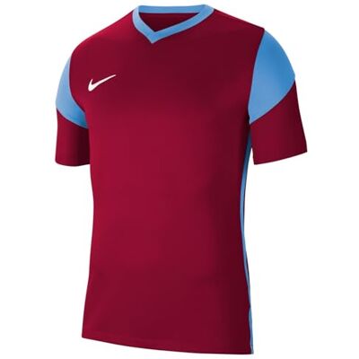 Nike , Park Derby III, Jersey De Manga Corta, Team Rojo/Universidad Azul/Blanco, XL, Hombre Nike , Park Derby III, Jersey De Manga Corta, Team Rojo/Universidad Azul/Blanco, XL, Hombre