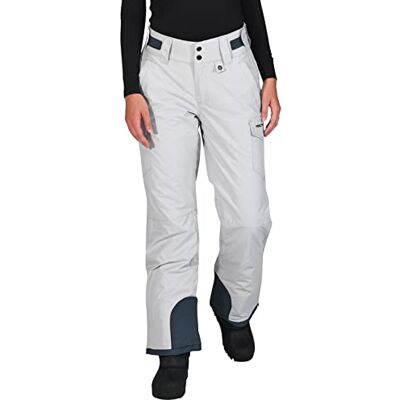 ARCTIX Pantalones Cargo aislados para Deportes de Nieve para Mujer, Color Gris silencioso, Talla X-L Alta ARCTIX Pantalones Cargo aislados para Deportes de Nieve para Mujer, Color Gris silencioso, Talla X-L Alta