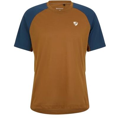 Ziener NEMUEL Camiseta Funcional para Hombre Ciclismo Exterior Fitness Deporte Transpirable, Secado rápido, Manga Corta, Wood, 52 Ziener NEMUEL Camiseta Funcional para Hombre Ciclismo Exterior Fitness Deporte Transpirable, Secado rápido, Manga Corta, Wood, 52