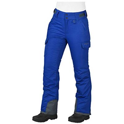 ARCTIX Pantalones Cargo aislados para Deportes de Nieve para Mujer, Color Azul Real, Entrepierna XS/31 ARCTIX Pantalones Cargo aislados para Deportes de Nieve para Mujer, Color Azul Real, Entrepierna XS/31