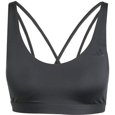 Adidas Mujer All Me Essentials Medium Support Bra, Black, XS Adidas Mujer All Me Essentials Medium Support Bra, Black, XS