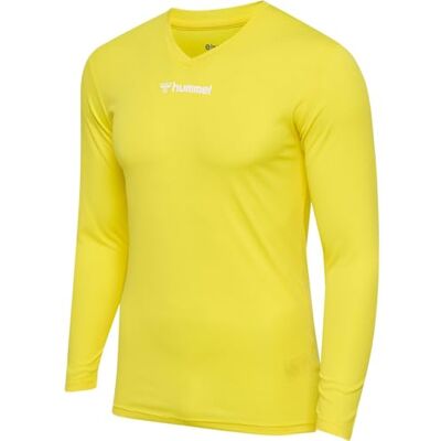 Hummel - hmlBL ESSENTIAL TEE L/S - Amarillo - S - Camiseta Hummel - hmlBL ESSENTIAL TEE L/S - Amarillo - S - Camiseta