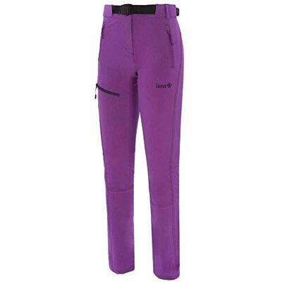 Izas Helga Pantalones Trekking, Mujer, Morado Oscuro/Morado, L Izas Helga Pantalones Trekking, Mujer, Morado Oscuro/Morado, L