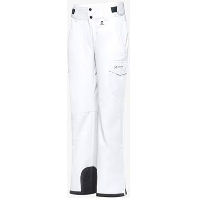 ARCTIX Pantalones Cargo aislados para Deportes de Nieve para Mujer, Color Blanco, Entrepierna 3X/27 ARCTIX Pantalones Cargo aislados para Deportes de Nieve para Mujer, Color Blanco, Entrepierna 3X/27