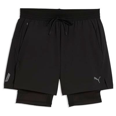 PUMA M PWRMODE Pantalón Corto Tejido elástico 2 en 1 PUMA M PWRMODE Pantalón Corto Tejido elástico 2 en 1
