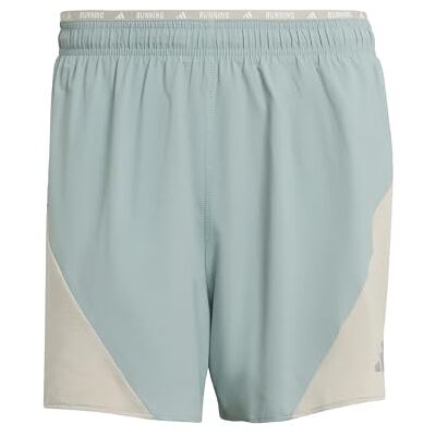 Adidas Uomo adi365Breeze Running Shorts, Wonder Sage/Wonder Alumina, M 5 Inch Adidas Uomo adi365Breeze Running Shorts, Wonder Sage/Wonder Alumina, M 5 Inch