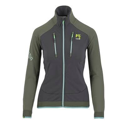 Karpos ALAGNA EVO W JKT Jacket Mujer BLACK SAND/THYME Tamaño L Karpos ALAGNA EVO W JKT Jacket Mujer BLACK SAND/THYME Tamaño L