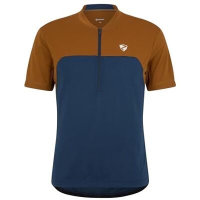 Ziener NARIUS Maillot de Ciclismo para Hombre, de montaña, de Carreras, Transpirable, de Secado rápido, elástico, Manga Corta, Madera, 54 Ziener NARIUS Maillot de Ciclismo para Hombre, de montaña, de Carreras, Transpirable, de Secado rápido, elástico, Manga Corta, Madera, 54
